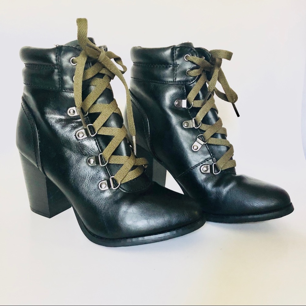 Charlotte Russe Black Boots Size 6